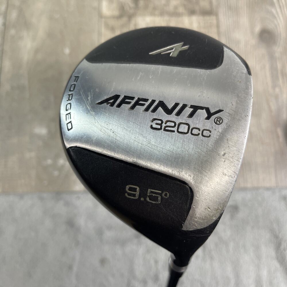 AFFINITY 320cc DRIVER FORGED TITANIUM 9.5* Needs Grip